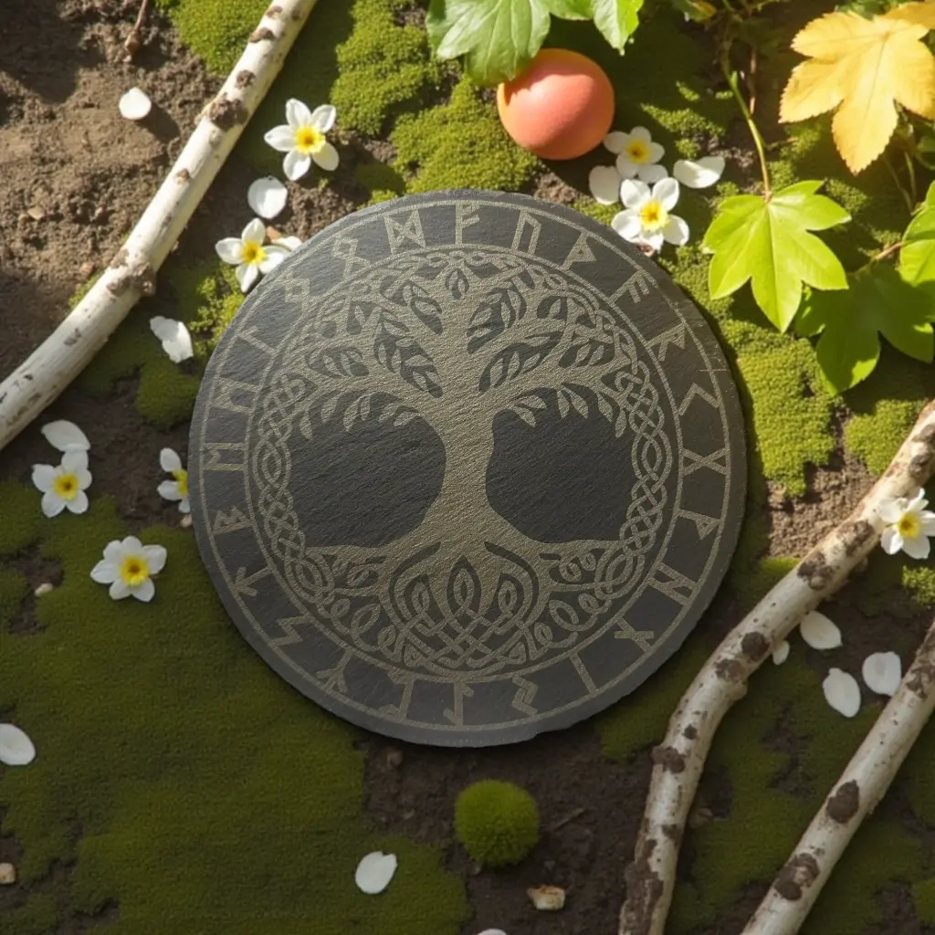 Schieferplatte - YGGDRASIL